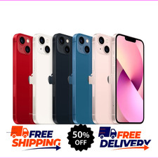 Apple iPhone 13 Unlocked 128GB/512GB - Midnight, Blue, Pink - Free Shipping!