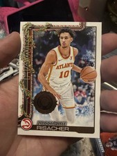 2025-26 Topps Holiday #H49 - Zaccharie Risacher  - Atlanta Hawks 