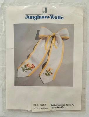 Junghans Wolle Türschleife Gelb 11 X 175 cm - NEU & OVP - Weltweiter Versand - Bild 1 von 2