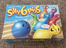 Vintage 1999 Milton Bradley Silly 6 Pins Elec...