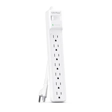 CyberPower CSB706W Essential 7 - Outlet Surge Protector with 1800 J Surge