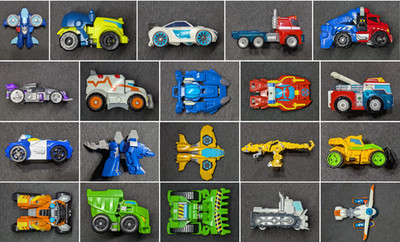 Hasbro TRANSFORMERS Playskool Heroes RESCUE BOTS Rescan CHOOSE The Hero Bot Lot