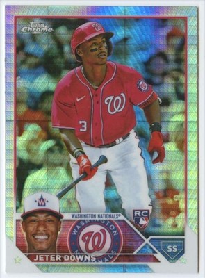 2023 TOPPS CHROME REFRACTOR PRISM BASEBALL CARD SINGLES ROOKIE RC YOU PICK