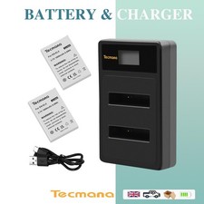 2XEN-EL5 Charger 1800mAh+Charger For Nikon Coolpix P500 P510 P520 P530 P5000 P90