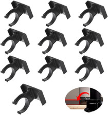 10 Pack Toe Kick Clips for Cabinet Leveler Leg 1 Inch Adjustable Furniture Legs