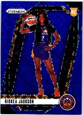 2024 Panini Prizm WNBA #144 Rickea Jackson Blue Velocity Prizms