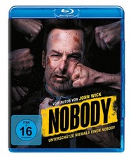 NOBODY Blu-ray Connie Nielsen Bob Odenkirk Ilya Naishuller UK IMPORT