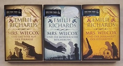 Konvolut von 3 amerikanischen Romane der Reihe: Mrs. Wilcox [3 Bücher]. Richards