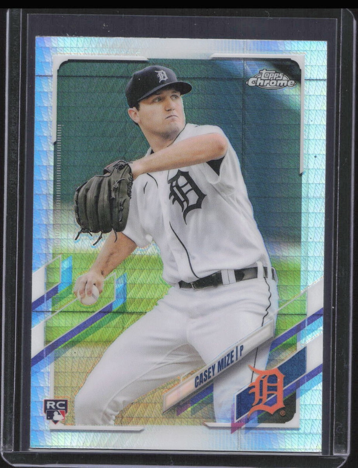 2021 Topps Chrome Casey Mize #4 Prism Refractor RC