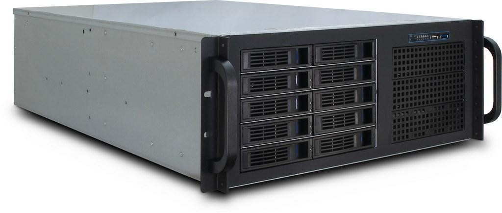 Inter-Tech IPC 4U-4410 Supporto Nero
