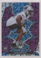 2022 Panini Mosaic Rookies No Huddle Purple Prizm 35/50 Ikem Ekwonu #369 n0c