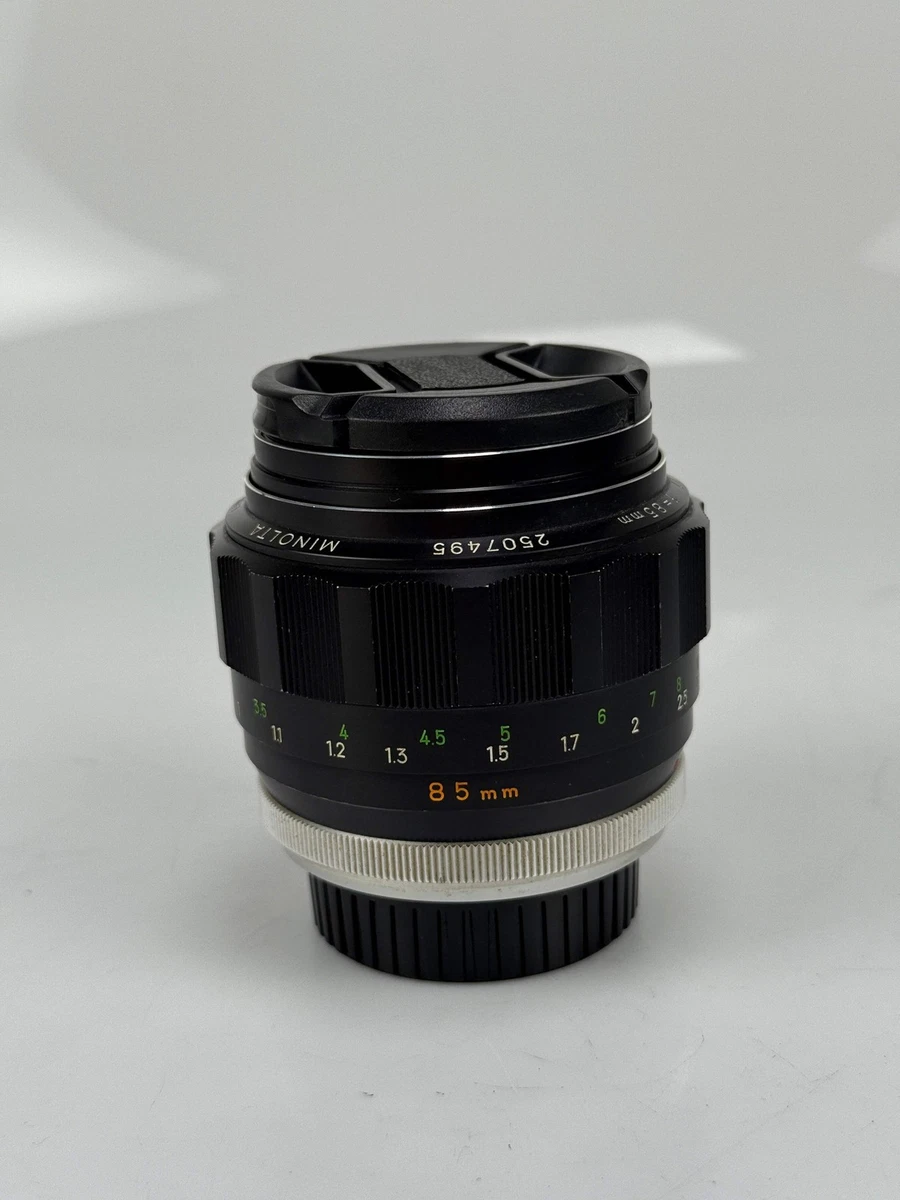 Minolta MC ROKKOR 85mm F1.7外観美品 難あり｜V672 Minolta MC ROKKOR 85mm F1.7外観美品 難あり｜V672 Minolta MC Rokkor-
