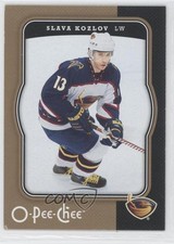 2007-08 O-Pee-Chee Vyacheslav Kozlov Slava Kozlov #30 0a4