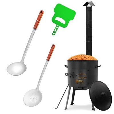 Ø36cm Uchag-Ofen mit Kazan 10L Kasan Utschak mit Rohr Feuerstelle Казан Учак