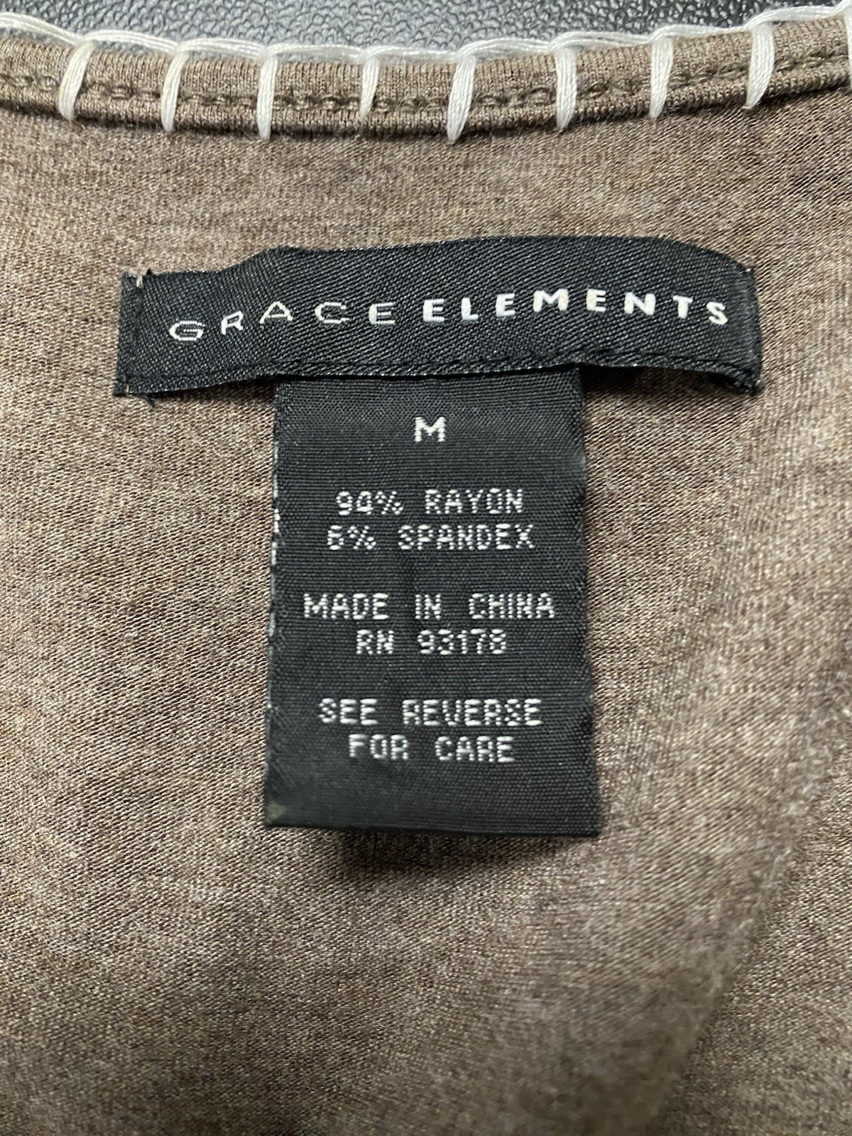 Grace Elements Women’s Size Medium Sleeveless emb… - image 3