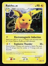 Pokemon Raichu DP21 Promo Holo Diamond and Pearl Promos (LP) on eBay
