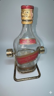 Johnnie Walker Red Label Empty Bottle Cradle