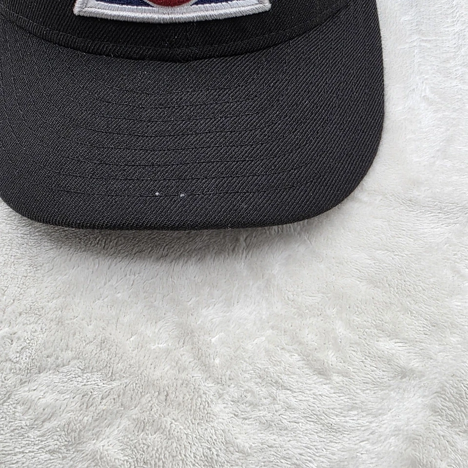 Gorra ajustada Colorado Rockies para hombre 7 1/4 negra NHL Avalanche logotipo retro Foto 2 de 4