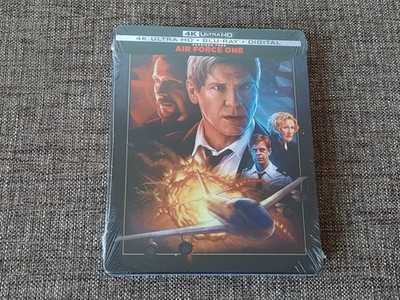 AIR FORCE ONE 1997 Limited 4K Ultra HD + Blu-Ray Steelbook USA Harrison Ford