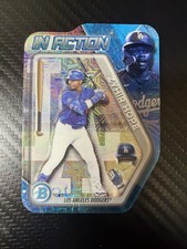 2025 Bowman Draft - Bowman in Action Zyhir Hope #BIA-11 Mojo Refractor (RC)