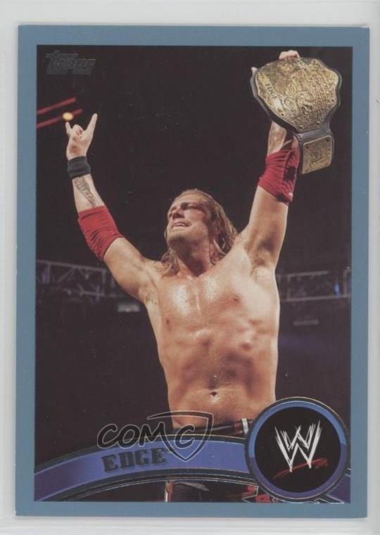 2011 Topps WWE Blue /2011 Edge #81 md3