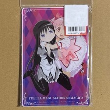 Madoka Magica Acrylic Plate Madoka  Homura Unopened, Double Bubble Wrap,