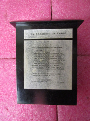 Datel DM-XXXX(X)-1  2 Volts Range Display Module