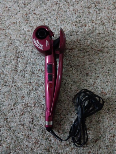 CONAIR Fashion Curl Ceramic Chamber Tourmaline Hair Curler Red