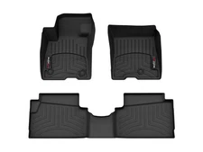 WeatherTech Custom Car/Truck Floor Mats FloorLiner - 441745-1-2 - Black