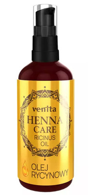 VENITA HENNA CARE RICINUS RIZINUSÖL MIT HENNAEXTRAKT 50ml Haare, Haut, Nägel