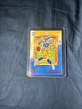 Justin Herbert Los Angeles Chargers Rookie Card 2020 Panini. rookie card picture