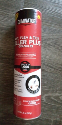 Eliminator Ant, Flea & Tick Killer Plus, Granules, Treats Up To 1,000 SQ. FT