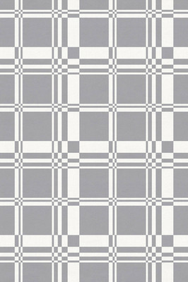 Plaid Indoor/Outdoor Vinyl Floor Covering
