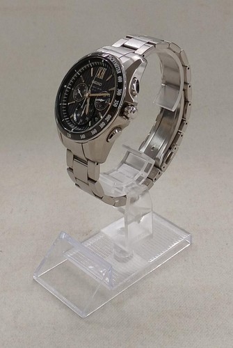 SEIKO Solar Radio Clock Model 8B82 0AL0