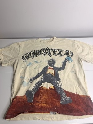 Godspeed Mainline Collection E Pluribus Unum Graphic T Shirt Large 2024 Cream
