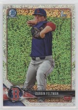 2018 Bowman Draft Chrome Sparkles Refractor Durbin Feltman #BDC-33 0w47