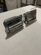 70 To 75 Chrome Rear Ashtray Pair Camaro Firebird Nova Impala