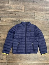 polo ralph lauren down puffer jacket 14-16 years navy