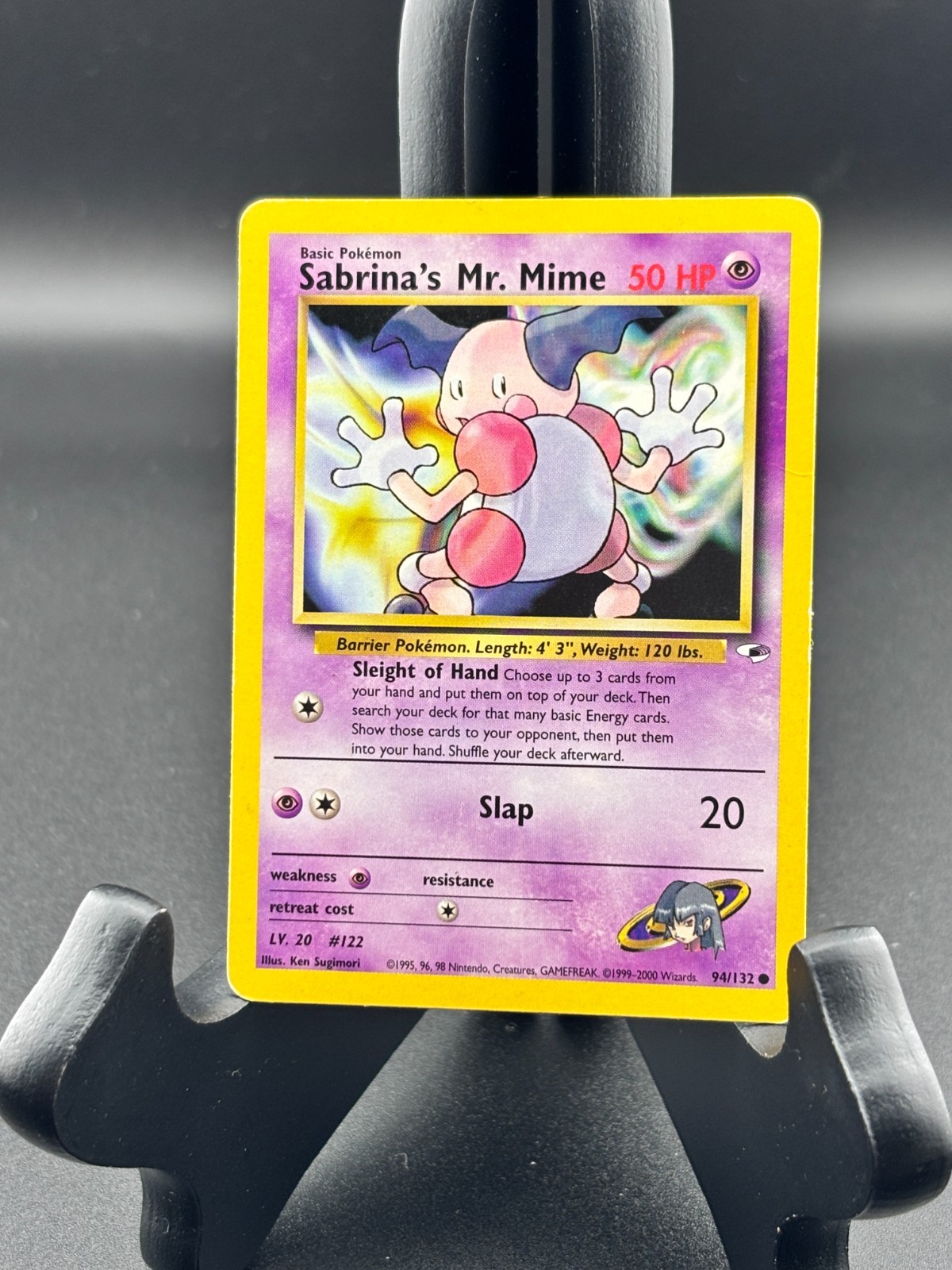 Sabrina's Mr. Mime - 94/132 - Gym Heroes - Pokemon TCG Card