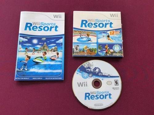 Nintendo Wii Sports Resort - Original Sleeve And Manual Included - Tested
