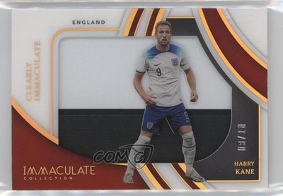 2022-23 Panini Immaculate Clearly Jerseys Gold 9/10 Harry Kane #CJ-HK 7y2