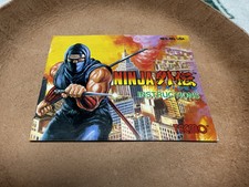 Ninja Gaiden Auténtico NES Nintendo Manual/Folleto Solo