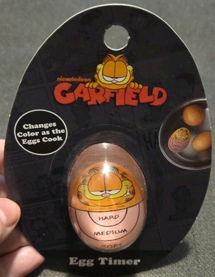 NEW! ANIMATION CHARACTER EGG TIMER Hard And Soft Boiled Eggs(garfield) 1 only
