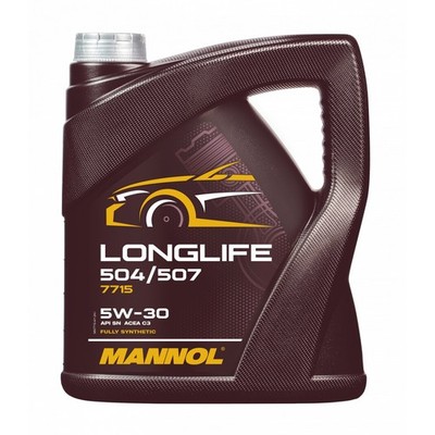 MANNOL 7715 SAE 5W-30 Longlife Motoröl VW 504.00/507.00, MB 229.51, 4 Liter