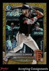 2025 Bowman Chrome Prospects Gold Shimmer Refractor Bryce Eldridge Rookie 37/50