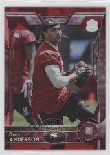 2015 Topps Rookie 60th Anniversary Red 37/60 Dres Anderson #449 0ar