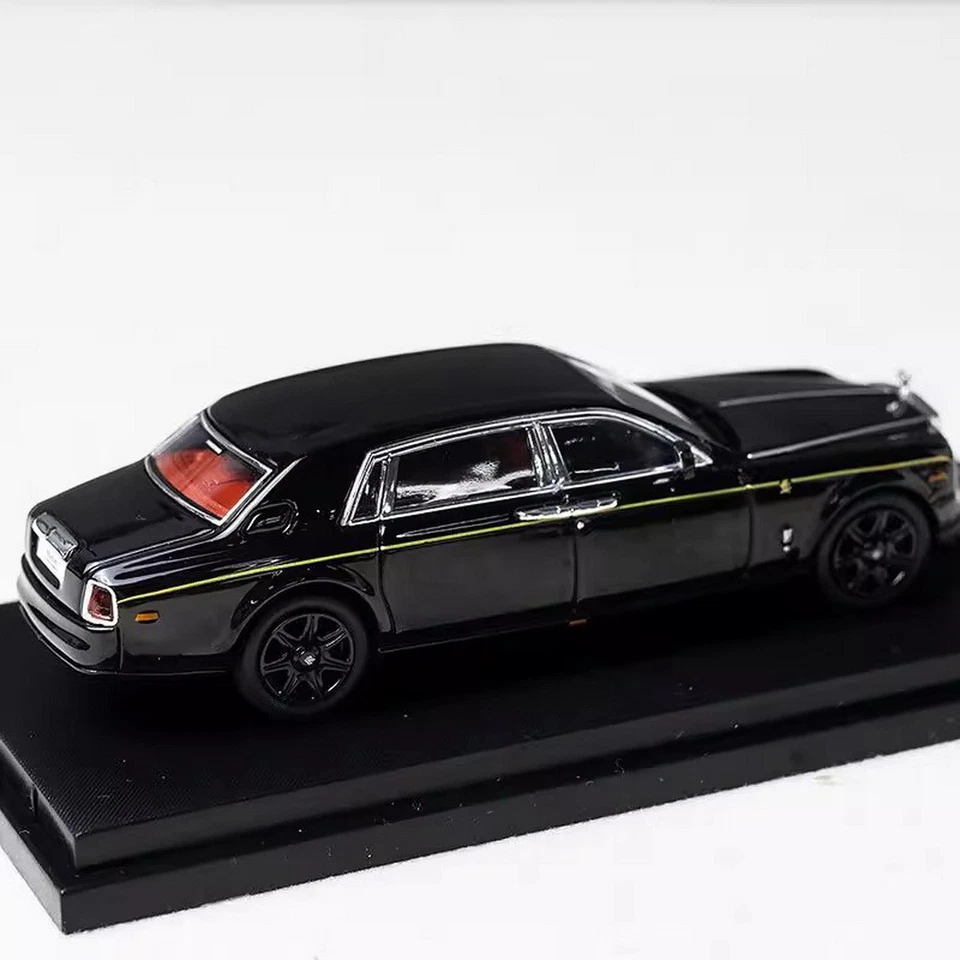 SW 1/64 масштаб Rolls-Royce Phantom VII черный литой автомобиля модель игрушка подарок - Изображение 4 из 4