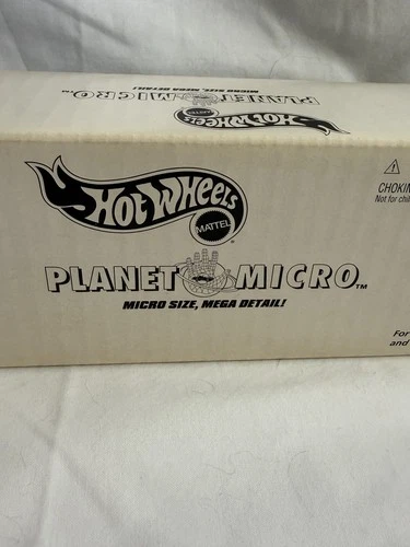 Hot Wheels Planet Micro New In Unopened Box VTG 1998 Mattel F130941 Whats Inside