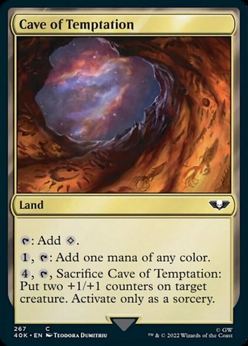 Cave of Temptation #267 Surge Foil - Universes Beyond: Warhammer 40,000