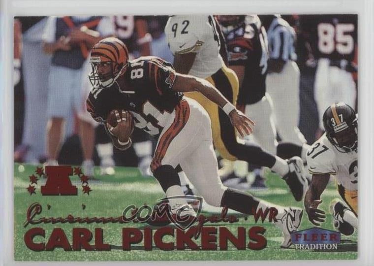 1999 Fleer Tradition Carl Pickens #111 1k3